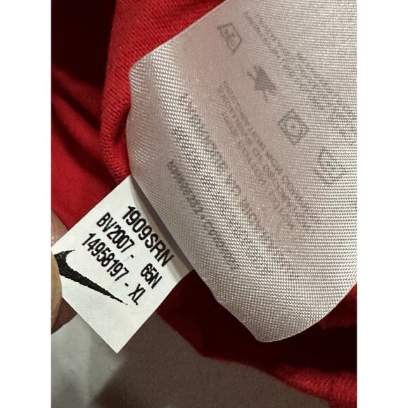 Ohio State Buckeyes Hockey Nike Tee Short Sleeve Shirt Women's XL Red NWT *READ - Picture 11 of 12